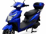 Elektrinis motoroleris EKOMOTO Z1000, mėlynas, 20 Ah švino baterija