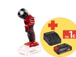 Akumuliatorinis prožektorius EINHELL TC-CL 18 Li H-Solo, 18 V, šviesos srautas 280 lm, diapazonas 33 m, be akumuliatorių ir kroviklio