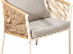 Lauko baldų komplektas, komplektą sudaro: dvivietė sofa, 2 vienviečiai krėslai ir staliukas