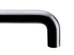 Baldų rankenėlė HETTICH, 96 mm, plastikas, juodos sp., 9203237