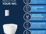 Klozeto komplektas GROHE EURO CERAMIC 2.0, komplekte rėmas Solido 5 in1, klozetas be nuplovimo lanko, lėtai nusileidžiantis dangtis, Triple Vortex nuleidimas, Arena Cosmopolitan mygtukas, tvirtinimai, chromo spalva, 102514SH00