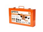 Plastikinių vamzdžių suvirinimo aparatas HERVIN TOOLS PW-2000W, galia 2000 W, 7 galvutės 16-63 mm
