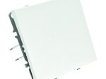 Skambučio jungiklis TOPE Bora, 1 klavišo, įleidžiamas, baltos sp., 16 A, 250 V, 500900089