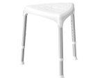 Dušo kėdė KID-MAN Trikis, trikampė, balta