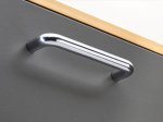 Baldų rankenėlė HETTICH, chromuotas HS 96mm, 4076
