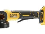 Akumuliatorinis kampinis šlifuoklis DEWALT DCG406N-XJ, 18 V, 125 mm, be akumuliatorių ir kroviklio