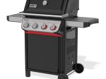 Dujinė kepsinė WEBER Spirit E-425, 4 degikliai, 10,25 kW, 83x54x75cm, su ratukais