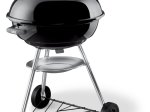 Anglies kepsninė WEBER Compact Kettle, skersmuo 57cm, su ratukais, juoda