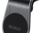 Automobilinis laikiklis DELTACO ARM-C104, magnetinis, skirtas mobiliajam telefonui, tvirtinamas į ventiliacijos groteles, juodos sp.
