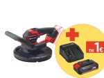 Akumuliatorinis glaisto šlifuoklis EINHELL TP-DWS 18/225 Li BL Solo, 18 V, bešepetėlis variklis, šlifavimo disko skersmuo 225 mm, be akumuliatorių ir kroviklio