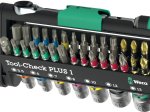 Galvučių ir antgalių komplektas WERA 1/4`` Tool-Check PLUS