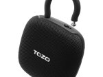 Kolonėlė TOZO SoundGo, baterijos talpa 1200 mAh, 10W, Bluetooth 5.4., veikimo laikas vienu pakrovimu 20 val. IPX5, nešiojama Bluetooth kolonėlė, juodos sp., PA00K1