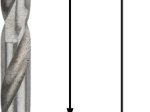 Grąžtas metalui BOSCH HSS-G, DIN 338, 3,5 × 39 × 70 mm