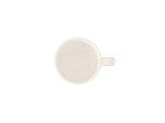Puodelis PORLAND PIOLI, porcelianas, 220 ml, baltos ir rudos sp.