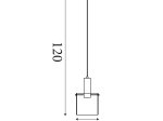 Pakabinamas šviestuvas SEARCHLIGHT Sweden, E27, 1 x 60W, 230V, 200 x 220 x 350 mm, maksimalus aukštis 1200 mm, 88910-1MO