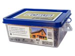 Terasiniai medsraigčiai ROBUS, 4,2 x 42/27 mm, nerūdijantis plienas A2, 250 vnt., TORX20