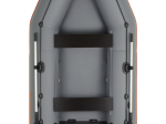 Pripučiama motorinė valtis KOLIBRI KM-330, pilkos spalvos, 330cm, 31kg