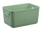 Daiktadėžė AKITA STORAGE, 25 x 17 cm, 5 l, žalios sp.