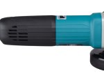 Elektrinis kampinis šlifuoklis MAKITA GA5040CF01, galia 1400 W, 125 mm, SJS², 2800-11000 min-1, antivibracinė šoninė rankena