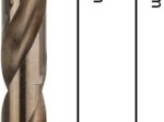 Grąžtas metalui BOSCH HSS-Co, DIN 338, 9,5 × 81 × 125 mm