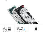 Belaidė žaidimų klaviatūra KEYCHRON Q6 HE, 100% mechaninė, baltos sp., Q6H-P1
