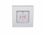 Patalpos termostatas DANFOSS Icon, su displėjumi, virštinkinis, 230V/50Hz, temp. ribos 5-35C, vandeniniam šildymui, 3(1)A/230V AC