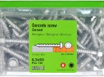 Betonsraigčiai ESSVE CorrSeal, 6,3 x 50 mm, 100 vnt. 