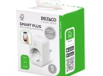 Išmanusis kištukinis lizdas DELTACO SMART HOME SH-P01E16, WiFi, valdomas su programėle, turi laikmačio funkciją
