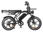 Elektrinis dviratis Sponge Scrambler Fat bike 700W, 48V 15Ah ličio jonų baterija, 80km, juodas 