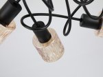 Pakabinamas šviestuvas SEARCHLIGHT Knot, E14, 5 x 40W, 230V, 450 x 450 x 210 mm, 23605-5BK