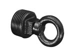 Laikiklis su kilpa RUSTICLINE, 3/4", RT-78, juodos sp., 2 vnt.