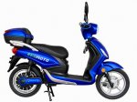 Elektrinis motoroleris EKOMOTO SKY, mėlynas, 20 Ah ličio baterija