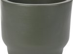 Lauko vazonas, žalios sp., 37 x 37 x 32 cm.