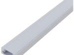 Profilis LED juostoms AVIDE AT-3526, komplektas, paviršinis, matinis dangtelis,  15,9 x 7,8 mm, ilgis 2 m