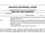Automobilinis šampūnas LESTA 4in1, 500 ml