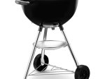 Anglies kepsninė WEBER, Bar-B-Kettle, skersmuo 47cm, su ratukais, juoda