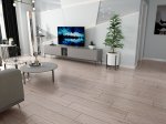Akmens masės plytelės BUENO EURO MADRID BALMO WOOD PEARL, 20 x 120 cm, 1,200 m2/dėž., rektifikuotos, glazūruotos, spl. šviesiai pilka