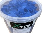 Plytelių inkarai XTOP, 1 mm, plytelių išlyginimo sistemai, komplekte 400 vnt.