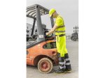Kepurė HOGERT TECHNIK EGER, su snapeliu, gero matomumo, geltonos spalvos, universalus dydis 57–61 cm