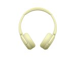Ausinės SONY WH-CH520, belaidės ausinės, geltonos sp.