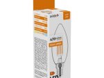 LED lempa AVIDE, 4.5W (=40W), E14 žvakė, NW, 4000K, 220-240V, 470 lm, 25.000 val., filamentinė