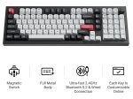 Belaidė žaidimų klaviatūra KEYCHRON Q5 HE, 96% mechaninė, baltos sp., Q5H-P1