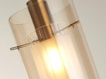 Pakabinamas šviestuvas SEARCHLIGHT Duo 3, E14, 1x60W, AXPxG 120x13x13 cm, bronzos sp., 2301CP