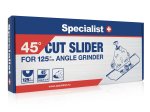 Plytelių pjovimo priedas 45° pjūviui SPECIALIST+, kampiniams šlifuokliams