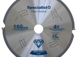Diskas pluoštinio cemento pjovimui SPECIALIST+, 165x20 mm, 4 dantys