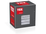 Universalus kaištis ilgu rėmu su sraigtu TOX Tetrafix XL, 8/80, 25 vnt.