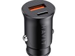 Automobilinis įkroviklis HAVIT Dot 2022, 1 x USB A, 1 x USB C, PD 20 W