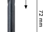 Grąžtas metalui BOSCH HSS, su šešiakampiu kotu, 3,0 mm, 3 × 33 × 72 mm
