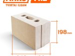 Mūro blokas ARKO M12 15 Mpa, matmenys 340 x 120 x 198 mm