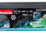 Akumuliatorinis gradininis pjūklas MAKITA DUC303PT2, 2 x 5,0Ah 18V akumuliatoriai, 30 cm., 5,1 kg